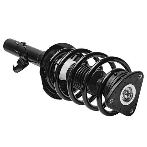 Detroit Axle - 4pc Struts Shock Absorbers Kit for 14-19 Ford Escape, 2 Front Struts w/Coil Spring 2 Rear Shocks Absorbers 2014 2015 2016 2017 2018 2019 Replacement Suspension - size: 4AQ47027/Shock Kit