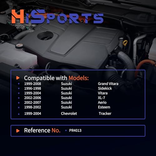 HiSport Fuel Injection Pressure Regulator PR4013 Replacement for Chevrolet Tracker for Suzuki Grand Vitara Aerio, 3.0 Bar - size: HSFPR4013