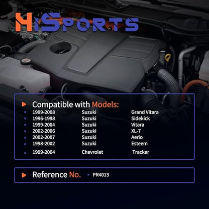 HiSport Fuel Injection Pressure Regulator PR4013 Replacement for Chevrolet Tracker for Suzuki Grand Vitara Aerio, 3.0 Bar - size: HSFPR4013
