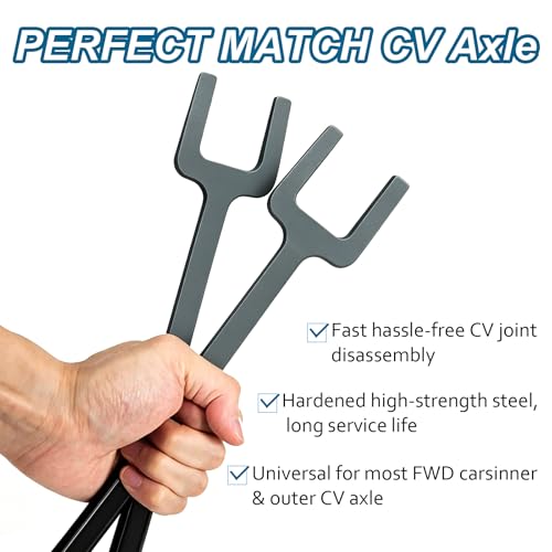 SHOOSHINE CV Axle Removal Tool, Steel CV Axle Puller, Universal Fit Automotive Puller Set (Axle Popper Kit) - size: Axle Popper Kit