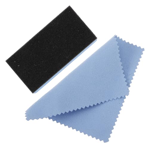 1 Set Tire Shine Applicator Sponge Kit Waxing Pad Cloth for Polishing Durable Multi Functional Tire Dressing Tools for Car Detailing Glossy Finish