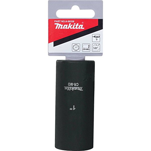 Makita A-96338 1" Deep Well Impact Socket with 1/2" Drive - size: 1"
