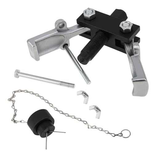 ChgImposs 3.3 Inch Heavy Duty Pitman Arm Puller for Trucks & Cars – Adjustable Jaws Bearing with Adapter, Collar & Gear Removal Tool, Two-Claw Steering Arm Puller