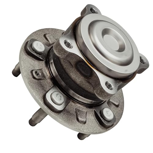 Detroit Axle - Pair Rear Wheel Bearing Hubs Assembly for Chevrolet Cruze 2014-2015, Buick Verano 2013-2017, Volt 2013-2015, 5 Lugs w/ABS, Wheel Bearing & Hubs Replacement - style: 512508 x2/Pair