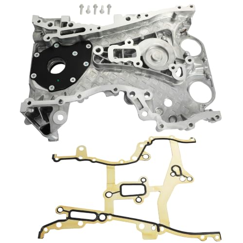 2011–2021 Engine Timing Cover & Gasket Fit For Buick Chevrolet 1.4 L4 Turbo | 1.4L Engine Timing Cover w/ Gasket Fit For Buick Encore Chevrolet Trax Sonic Cruze Limited L4 Turbo 11–21,28290048 55562793 - size: GM 1.4 timing cover