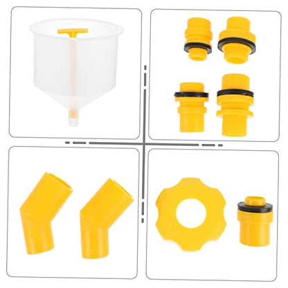 ULTECHNOVO 1set Spill Coolant Filling Funnel Kit Radiator Tool for Automotive Fluids Coolant Filling Kit for Easy and Clean Pouring