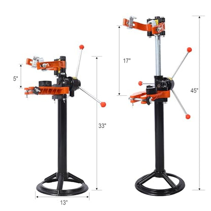 Vehicle Strut Spring Compressor Tool - Heavy Duty Coil Spring Press Removal Tool with 2200Lbs Compression Force | Shock Absorbing Spring Disassembly Tool for Car Repairing