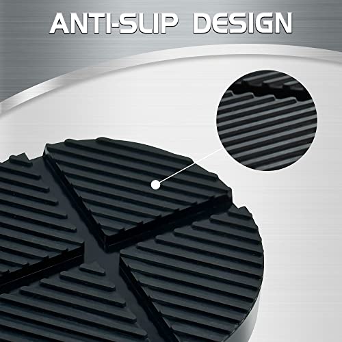TONDA Floor Jack Rubber Pad, Universal Jack Pad Adapter, Pinch Weld Side Frame Rail Protector, 1 Pack - color: 1 PACK