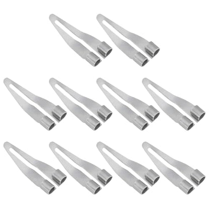 Plastic Welding Tip, 10PCS Plastic Welding Kit Smooth Tips, Replacement Welder Gun Tips for Repairing PP Barrels, Car Bumpers, Motorcycle PanelsPlastic Tip