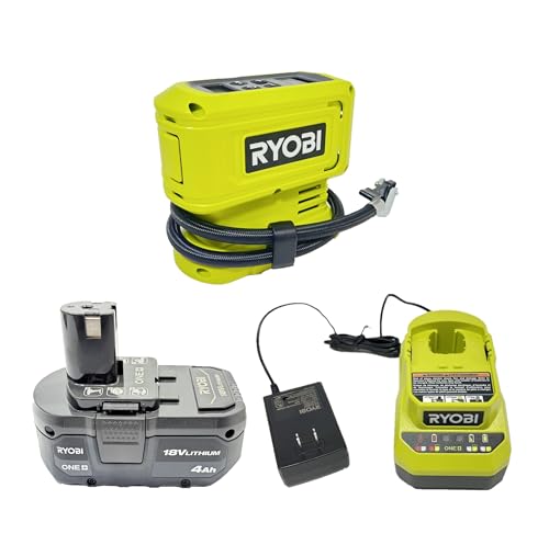 RYOBI PCL001B 18V Cordless High Pressure Inflator Kit with 4Ah Battery | PCL016Kit