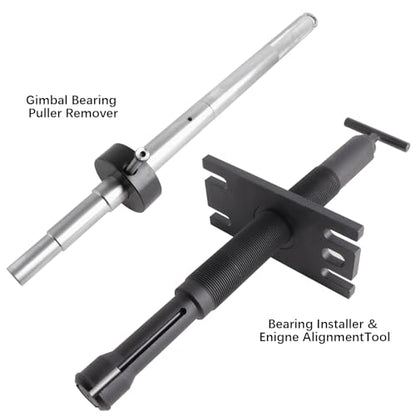 Gimbal Bearing Puller Installer & Engine Alignment Tool Set Compatible with MerCruiser Alpha One, MR, Bravo, OMC Cobra & Volvo Penta Sterndrives