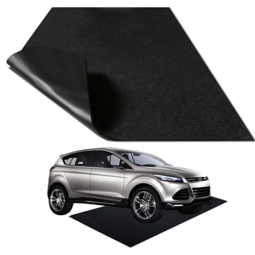 Oil Spill Mat for Driveway Garage, 72x60 Oil Drip Rubber Mat Under Car | Heavy Duty, Absorbent, Waterproof, Leak Resistant, Protect Garage Floor, for Auto Tractor Mower Repairs Oil Change, Black - size: 72" x 60"-Smooth Black