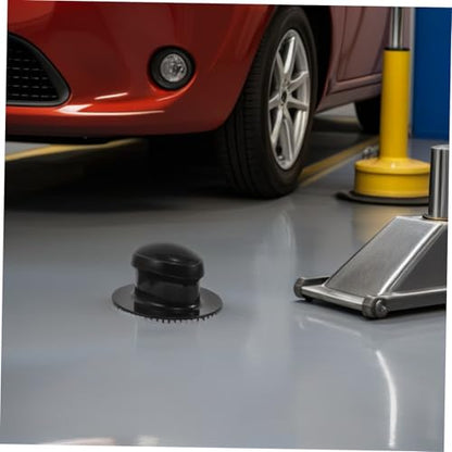 4pcs Car Detail Polishing Handle Set Round Plastic Grip for Buffing Pad and Foam Pad, Easy Attachment and Removal, Versatile Compatibility for Waxing and Fine Detailing,