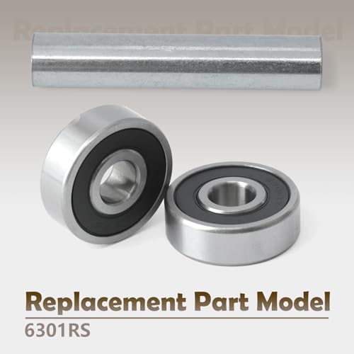 6301RS Wheel Bearing Set Compatible with Tuttio Soleil01 Ebike Bearings Designed for Smooth and Reliable Electric Bicycle Wheel Rotation