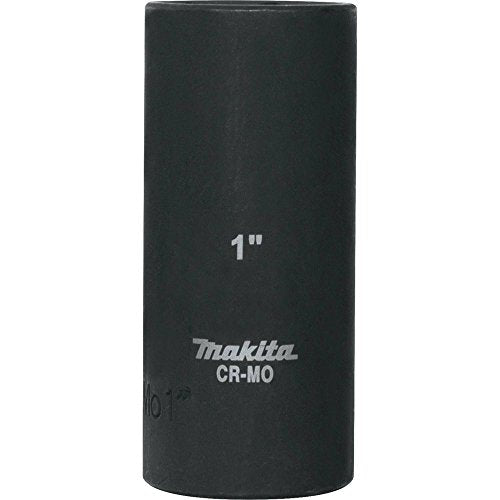 Makita A-96338 1" Deep Well Impact Socket with 1/2" Drive - size: 1"