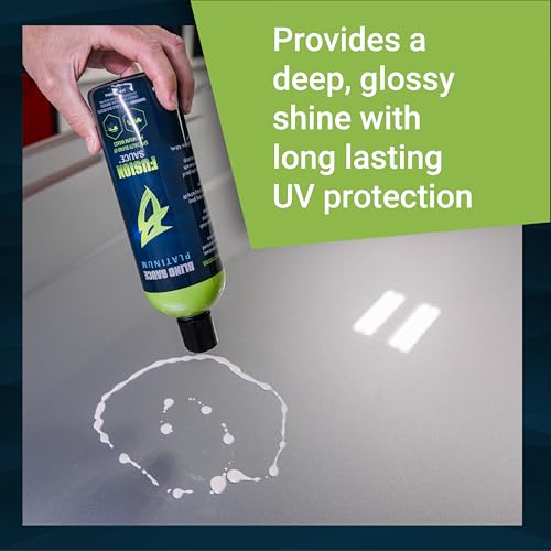 Bling Sauce Platinum Fusion Sauce, Graphene & Ceramic Car Wax Blend, 24oz. | 4-in-1 carnauba, graphene, ceramic and polymer sealant delivers mirror gloss, UV defense and easy wipe-off protection - style: Fusion Sauce