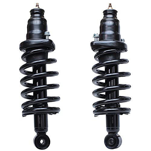 Detroit Axle - Rear 2pc Struts for 2003-2011 Honda Element, 2 Struts w/Coil Spring Assembly 2004 2005 2006 2007 2008 2009 2010 Replacement Suspension - size: 171101L_171101R/PAIR