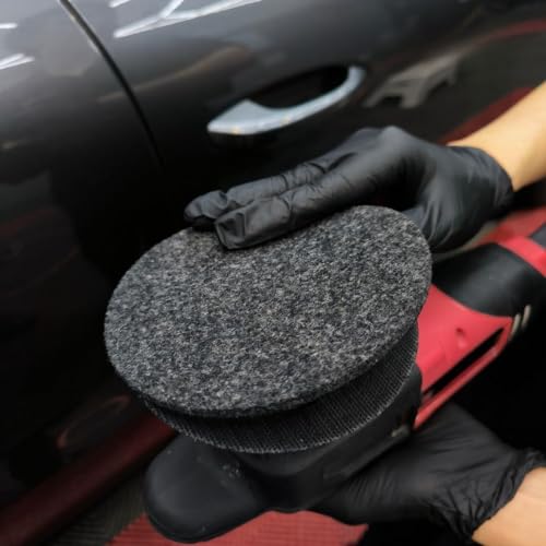 CARPRO GlassCUT Glass Polishing Pad - Polish Glass Scratches Etching, Remove Waterspots, Correct and Clean Damaged Windshield & Window Glass - Aggressive Rayon Heavy Pad - 3" (1 Pack) - size: 3 inch (Pack of 1)