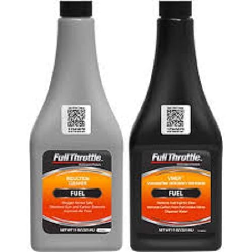 Full Throttle 2 Step Fuel System Cleaning Kit - Shrink Wrapped, (Kit Includes: Fuel System Cleaner And Induction Cleaner)