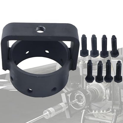 JEENDA 3.7 inch ID UTV CV Axle Shaft Puller Tool with 8 Bolts, ZC-LB-01, ATV CV Axle Removal Tool, Side by Side Bearing Puller, SXS Bushing Puller