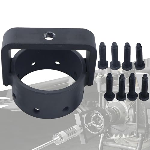 JEENDA 3.7 inch ID UTV CV Axle Shaft Puller Tool with 8 Bolts, ZC-LB-01, ATV CV Axle Removal Tool, Side by Side Bearing Puller, SXS Bushing Puller
