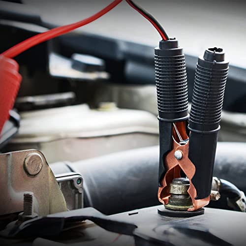 NANSH Copper Booster Jumper Cable Clamps Heavy Duty Car Battery Charger Clamps (1 Pair) - size: 1 Pair