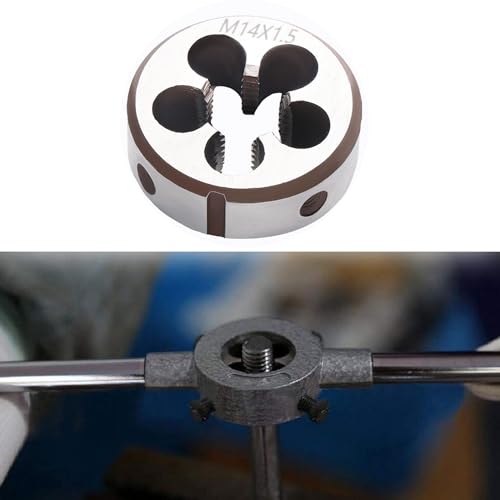 M14 x 1.5 Metric Thread Tap and Die Set, M14 x 1.5mm High-speed Steel Machine Tap Die Set Right Hand - size: M14 x 1.5mm