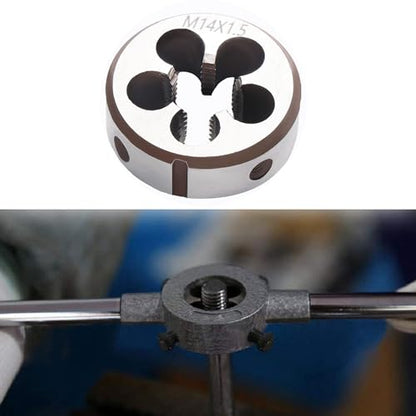 M14 x 1.5 Metric Thread Tap and Die Set, M14 x 1.5mm High-speed Steel Machine Tap Die Set Right Hand - size: M14 x 1.5mm