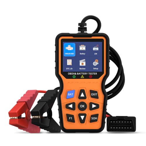 RDOVBIM OBD2 Car Diagnostic Tool for Ford F150 F250 Models, Check Engine Fault Code Reader Bluetooth 5.1 Scanner, Full System ABS SRS TPMS Detector, Works with iOS & Android Devices