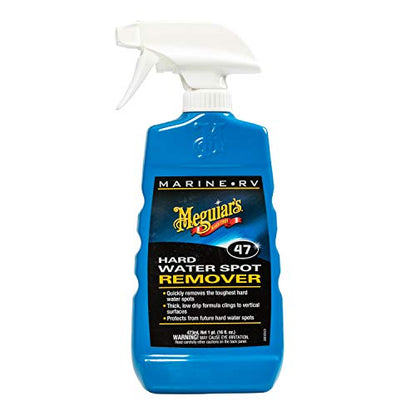 Meguiar's Marine/RV Hard Water Spot Remover M4716 - Hard Water Spot Remover For Boats and for RVs That's Easy to Use Spray - For RV and Boat Detailing - Remove Water Spots and Add Protection, 16 Oz - size: 16 Fl Oz (Pack of 2)