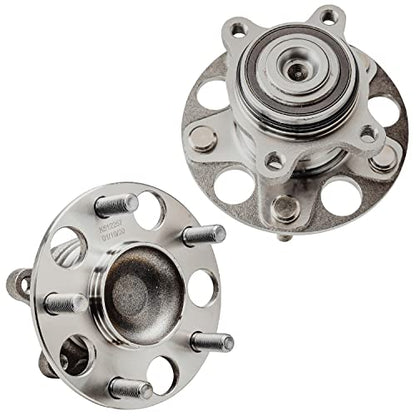 Detroit Axle - Rear Wheel Hub and Bearing Replacement for 2006-2011 Honda Civic LX DX GX w/ABS - 2pc Set - style: 512257 x2/Pair