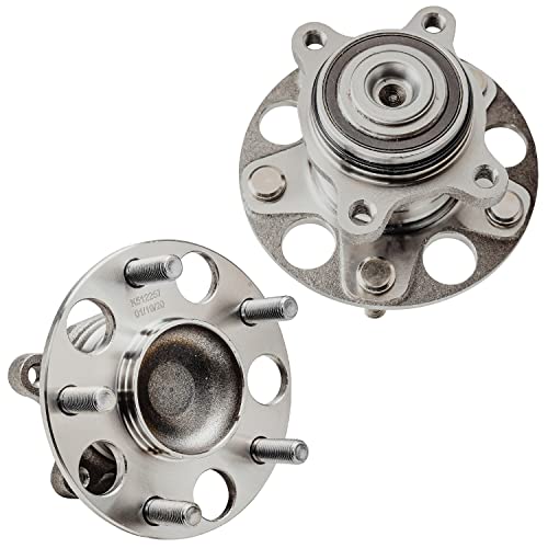 Detroit Axle - Rear Wheel Hub and Bearing Replacement for 2006-2011 Honda Civic LX DX GX w/ABS - 2pc Set - style: 512257 x2/Pair