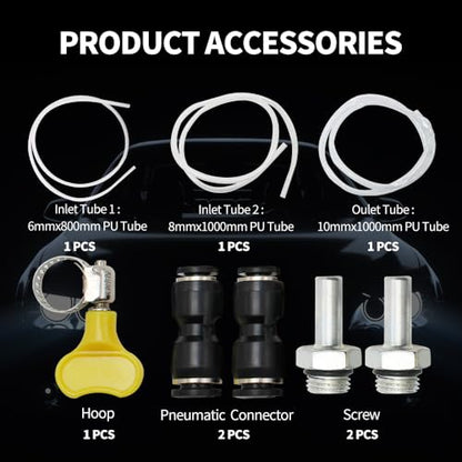 Oil Suction Pump For Changing Oil,12V Engine Oil Extractor Pump For Pumping Oil, Diesel Pump Transfer,Suitable For Cars, Motorcycles, Pressure Washers, Lawn Mowers