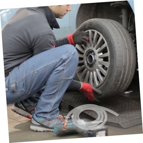 Happyyami Manual Siphon Pump Hose for Fuel Transfer Hose Kit for Cars Trucks and Liquids for Auto Mechanics and Home Use