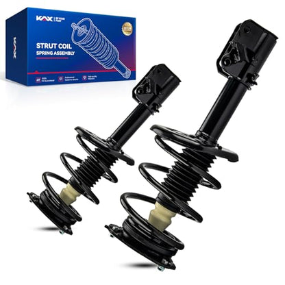 KAX Front Struts fit for Nissan Altima 2007 2008 2009 2010 2011 2012 2013 2.5L 3.5L V6 FWD, Front Shock Absorber Complete Suspension Struts Assembly with Coil Spring, Replace 172393L 172392R Set of 2 - style: 172393L 172392R