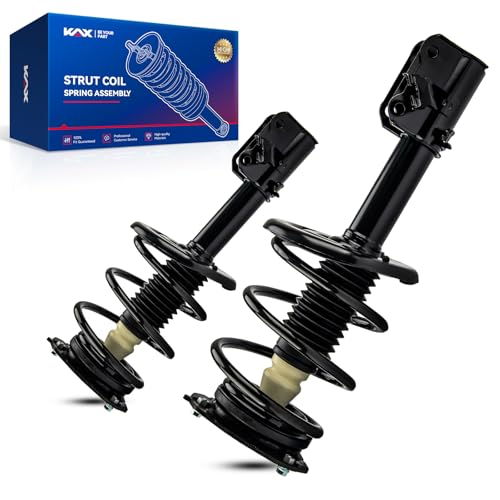KAX Front Struts fit for Nissan Altima 2007 2008 2009 2010 2011 2012 2013 2.5L 3.5L V6 FWD, Front Shock Absorber Complete Suspension Struts Assembly with Coil Spring, Replace 172393L 172392R Set of 2 - style: 172393L 172392R