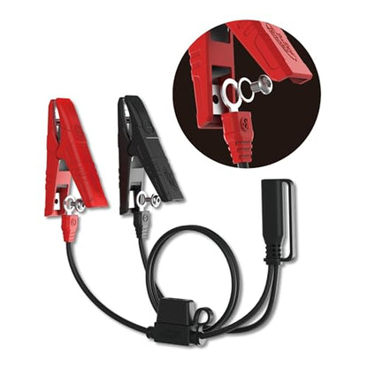 Battery Tender Power Tender 8 AMP / 2 AMP 12V Battery Charger and Maintainer – Fast Charging, Power Supply, IP65 Weather Resistant – Compatible with Lead Acid, AGM, Gel, & Lithium - 022-1005-DL-WH