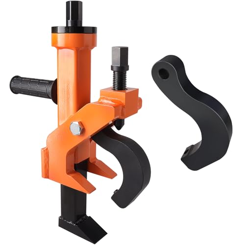 Pneumatic Tire Bead Breaker Tool - Heavy Duty Bead Buster for Tractor, Farm, Car, ATV & RV Tires - On-Wheel Maintenance Tool with Dual Set Screws for Secure Grip (Orange(Pneumatic)) - color: Orange(Pneumatic)