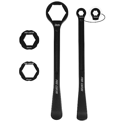 Aluminum Hex Wrench Set, 10MM/0.39", 12MM/0.47", 22MM/0.87", 27MM/1.06", 32MM/1.26" - color: Black, size: 12MM