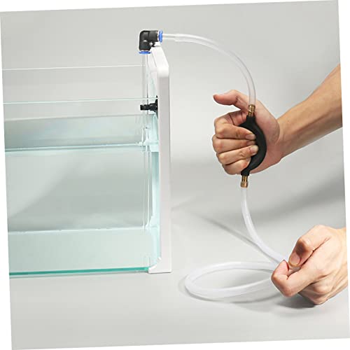 1set Car Transfer Siphon Pump Kit Hose Hand Pump for Easy Liquid Transfer for Gas Oil and Water Situations