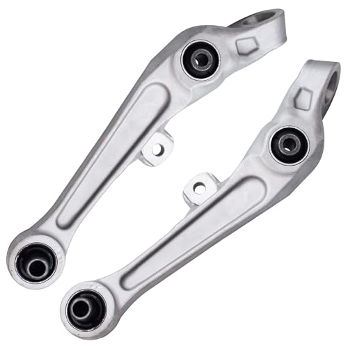 Detroit Axle - RWD Front End Suspension Kit for 2003-2004 INFINITI G35 Nissan 350Z, 2 Lower Control Arms with Ball Joint 2 Outer Tie Rod End Links Replacement - size: 4CS42817/4PC