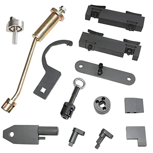 Timing Kit Camshaft Alignment Locking Tool with Fuel Injector Puller Compatible with Land Rover Jaguar Discovry 4 Rang Rover Sport V8 5.0L V6 3.0L Engine 303-1303 303-1145 303-1148 303-1482 310-197 - size: Timing Kit and Injector Puller