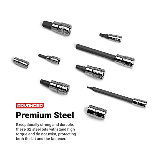 Capri Tools Master Bit Socket Set, Advanced Series, 88-Piece (30500-88MS) - size: One Size