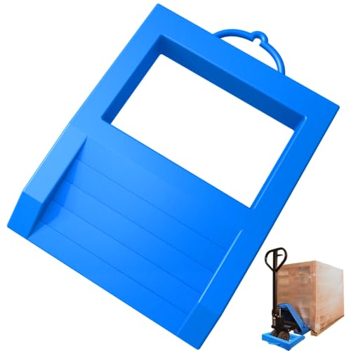 Heavy Duty Pallet Jack Chock with Handle for Wheel Width of 8.5IN Non-Slip Polypropylene Jack Stopper Pallet Buster