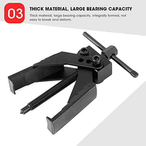 2 Claw Bearing Puller, Bearing Separator Puller Tool Set with Screw Rod for Auto Mechanic Maintenance Bearing Removal Wheel Bearing Removal Tool Garage Workshop Repair Tool Kit