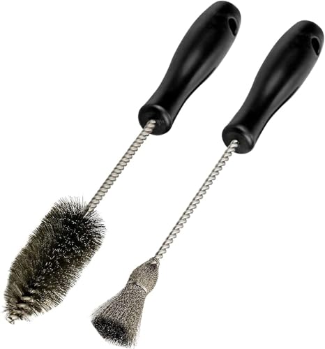 Diesel Injector Bore Brush Kit for Ford Powerstroke 6.0L 6.4L 6.7L 7.3L 1994-2018, CAT 3126 C7 C9, Navistar, Replaces AP0084 AP0085 3252, Cleans Sleeve Cup Seat Efficiently