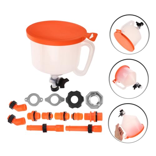 Veemoon 1Set Radiator Funnel Kit Spill Filling Tool for Coolant Universally Compatible Auto Funnel with Stylish Switch Design Efficient Automotive Coolant Handling