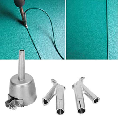 1600W Plastic Hot Air Welder Heating Gun PVC Vinyl Rod Welding Hot Gas Pistol Tool - style: Basic Practical Set