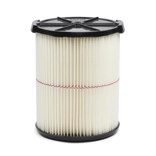 CRAFTSMAN CMXZVBE38754 Genuine 5-20 Gal. General Purpose Wet Dry Vac Filter | Fits Most 5 to 20 Gallon CRAFTSMAN Shop Vacuums, Easy Installation and Traps General Debris - size: 1-Pack, style: General Purpose