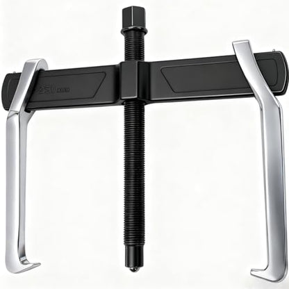 Tlence 2-Jaw Gear Puller, 10 Inch Two Claws Puller Tool, Adjustable Steel Bearing Pulling Device, Heavy Duty Removal Pulleys, Separate Lifting Device for Flywheel Industrial Use, DIY Projects